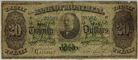 1882 bank montreal 20