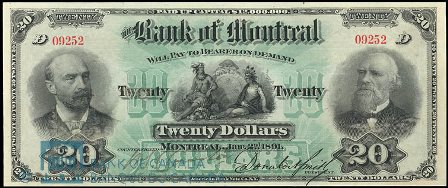 1891 bank montreal 20