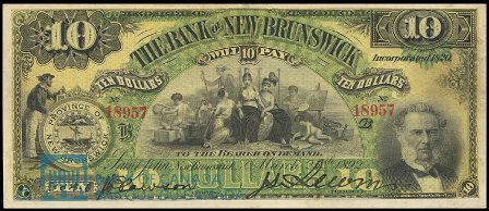 1892 10 bank NB