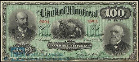 1892 bank montreal 100