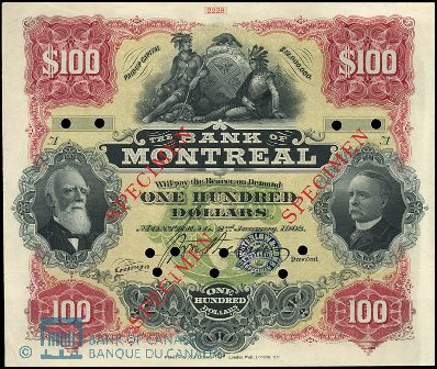 1903 bank montreal 100