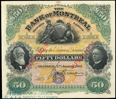 1903 bank montreal 50
