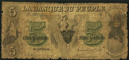 Banque Du Peuple 1885