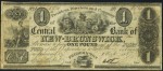 Value of Old Banknotes from The Central Bank of New Brunswick in Fredericton, Canada