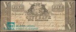 Value of Old Banknotes from The City Bank of St. John, Canada