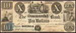 Value of Old Banknotes from The Commercial Bank in Montreal, Canada