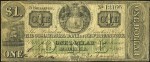 Value of Old Banknotes from The Commercial Bank of New Brunswick in St. John, Canada