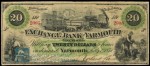 Value of Old Banknotes from The Exchange Bank of Yarmouth, Canada