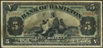 Value of Old Banknotes from The Bank of Hamilton, Canada