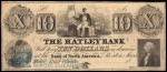 Value of Old Banknotes from The Hatley Bank, Canada