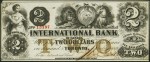 Value of Old Banknotes from The International Bank of Canada in Toronto