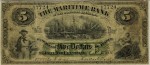 Value of Old Banknotes from The Maritime Bank of The Dominion of Canada in St. John