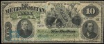 Value of Old Banknotes from The Metropolitan Bank of Montreal, Canada