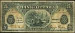 Value of Old Banknotes from The Bank of Ottawa, Canada