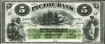 Value of Old Banknotes from The Pictou Bank of Nova Scotia, Canada