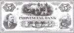 Value of Old Banknotes from The Provincial Bank of London, Canada