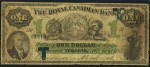 Value of Old Banknotes from The Royal Canadian Bank in Toronto, Canada