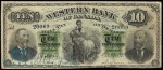 Value of Old Banknotes from The Western Bank of Canada in Oshawa