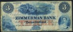 Value of Old Banknotes from The Zimmerman Bank of Elgin, Canada