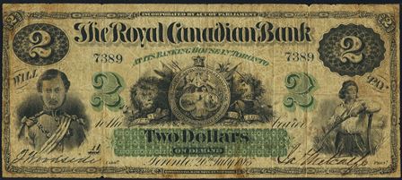 Royal Canadian Bank 1865 5