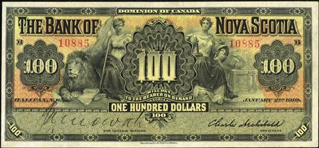 bank of nova scotia 100
