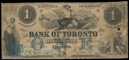 bank of toronto 1856 1