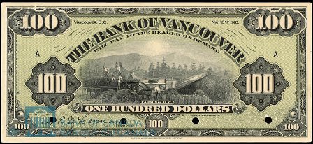 bank of vancouver 100