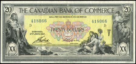 canadian bank 1917 20