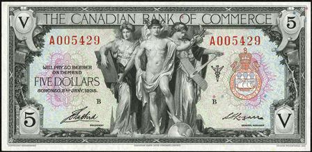 canadian bank 1935 5