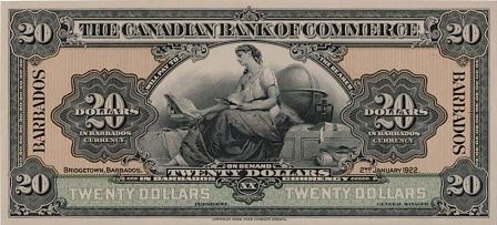 canadian bank bridgetown 1922 20