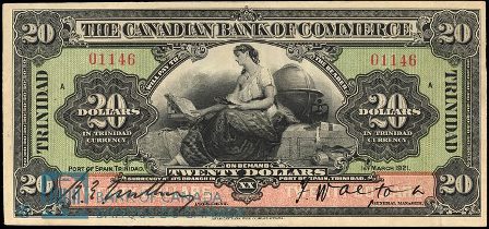 canadian bank port of spain 1921 20