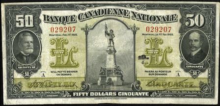 canadienne nationale 1925 50