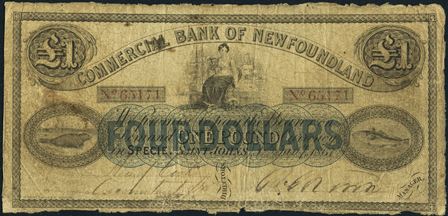 commercial NF early bank note
