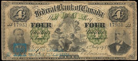 federal bank 1874 4