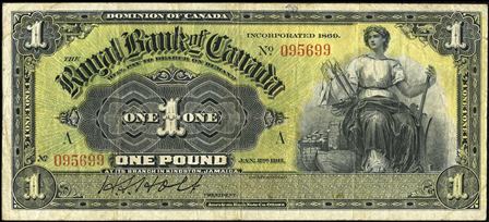 jamaica 1911 1 pound