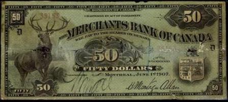 merchants bank 1907 50