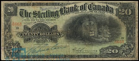 sterling bank 1906 20
