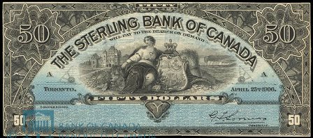 sterling bank 1906 50