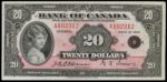 Value of 1935 $20 Bill from The Bank of Canada