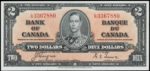 Value of 2nd Jan. 1937 $2 Bill from The Bank of Canada
