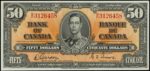 Value of 2nd Jan. 1937 $50 Bill from The Bank of Canada