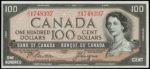 Value of 1954 Devils Face $100 Bill from The Bank of Canada