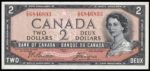Value of 1954 Devils Face $2 Bill from The Bank of Canada